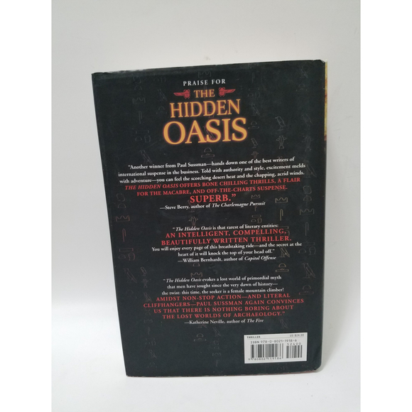 The Hidden Oasis Paul Sussman Hardcover - Picture 3 of 5